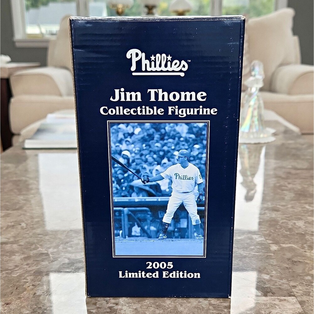 Philadelphia Phillies Jim Thome Collectible Figurine 2005 Limited Edition C.B.P.